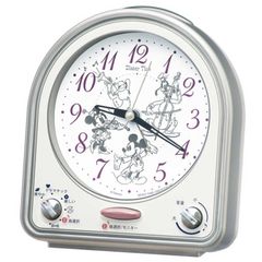 新品・箱なし】セイコー ディズニー100周年限定掛け時計 FW812C 知育