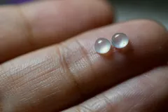 RS10-21 ミニ 高氷種 宝石質 白氷 天然ミャンマー産 A貨 本翡翠 ルース 裸石 硬玉 ジェダイト