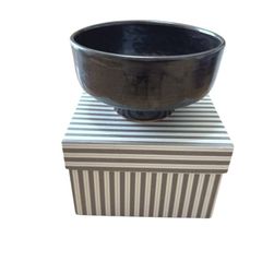 やきもの　抹茶碗　和食器　黒