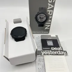 GARMIN ForeAthlete 245 Music Black Red 010-02120-70 スマートウォッチ ガーミン フォアアスリート 本体のサムネイル