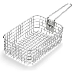 【新品】 キャンピングムーン(CAMPING MOON) メスティン フライバスケット ラージ 揚げ網 揚げもの バスケット フライ網 S-1218 1