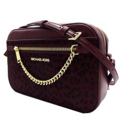 未使用♡マイケルコース♡ショルダー♡ジェットセット♡ハラコ×レザー♡パープル系 MICHAEL KORS - 未使用♡マイケルコース♡ショルダー♡ジェットセット
