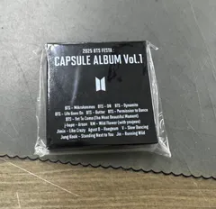 bts BTS(防弾少年団・バンタン) festa フェスタ カプセルアルバム ジミン(JIMIN・パクジミン) jimin