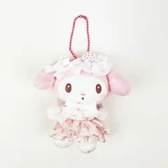 サンリオ マスコットコレクション マイメロディ 白いちご ぬいぐるみ 平成レトロ