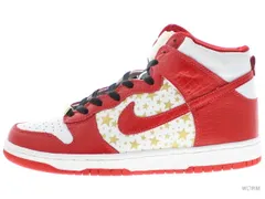 【US9】 NIKE SB DUNK HIGH PRO SB SUPREME RED STARS 307385-161 【新古品】
