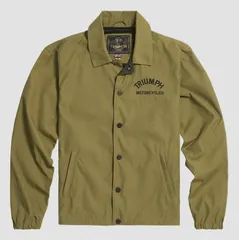 TRIUMPH コーチジャケット Lサイズ オリーブ　新品 2025年最新】Triumph ジャケットの人気アイテム - メルカリ