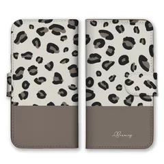 iPhone15Pro ケース 手帳型 iPhone15 プロ スマホケース 携帯ケース レオパード 豹柄 ヒョウ柄 アニマル柄 大人可愛い キレイ目 くすみカラー グレー ピンク カラー10