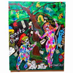 SALE/F30号】NEW RULE.【陰謀論メッセージアート】