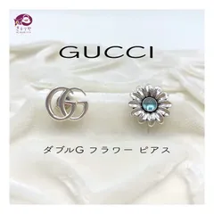 ドラゴン加藤様専用 ☆正規美品☆ GUCCI フラワーピアス-