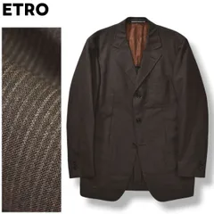 新品　上品　洗練　ETRO テーラードジャケット　M 95%オフ 2026年最新】Etro メンズ テーラードジャケットの人気アイテム - メルカリ