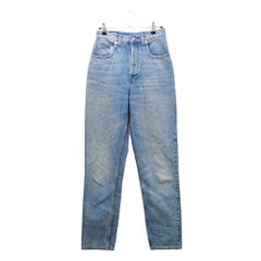 【名東】グッチ デニムパンツ ポム アップル 22サイズ ブルー系 502802  ズボン レディース 女 服