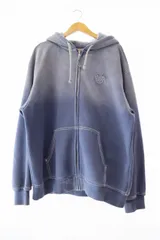 シュプリーム SUPREME ×True Religion トゥルーレリジョン 22AW Zip Up Hooded Sweatshirt  ジップアップ フーデッド スウェットシャツ パーカー XL 青 ブルー ブランド古着ベクトル 中古 ☆AA★