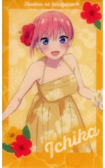 【中古】キャラカード 中野一花(ティザービジュアル) 「五等分の花嫁* クリアカード」 劇場グッズ
