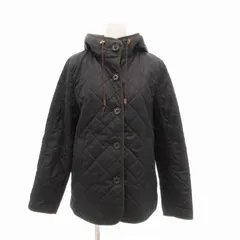 マッキントッシュフィロソフィー MACKINTOSH PHILOSOPHY キルティングジャケット フード アウター 38 M 黒 ブラック /TZ 1116のサムネイル