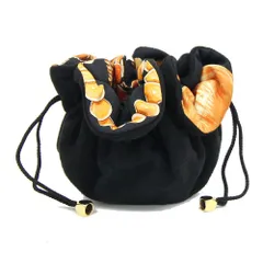  エルメス ポーチ ブルスアビジュー ブラック スエード