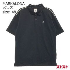 木村拓哉♡MARK＆LONA☠ポロシャツ XL マークアンドロナ 黒 美品