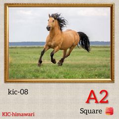 A2サイズ square【kic-08】フルダイヤモンドアート