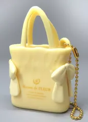 【中古】キーホルダー イエロー 「Maison de FLEUR ダブルリボンギャザートートバッグ ミニチュアチャーム」