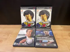 ワールドサッカーウイニングイレブン5、８、2008 PS2 ソフト4点まとめて mEE001 ● ★