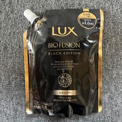 LUX(ラックス)　バイオフュージョン　ブラックエディション　シャンプー　つめかえ用　約1.6回分　【400g】