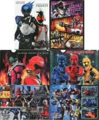 【中古】クリアファイル 仮面ライダー×スーパー戦隊 スーパーヒーロー大戦 クリアファイルセット(3枚組) 