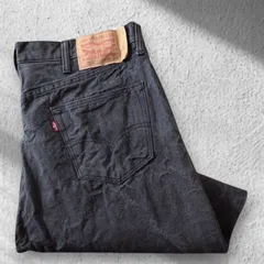 ■古着 Levi's リーバイス 501ジーンズ デニムパンツ チャコールブラック 14年製 W38L32【L5183】
