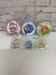 【S6-80】◎ アンジェリークルミナライズ 缶バッジセット、アクリルキーホルダーセット　2点セット