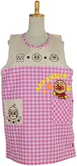 サロンジェ アンパンマン 左サイドボタン かぶりエプロン A02920-44 ピンク( ピンク)