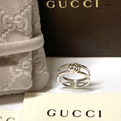 GUCCI アイコン リング ＃9 GG ハート 750 WG aq7223 mekongcoop.com.vn