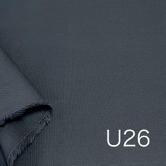 生地 薄手帆布 U26ダークグレイ 1.5M