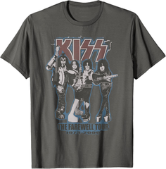 新生活応援SALE　KISS　ザ・フェアウェル・ツアー Tシャツ　バンドTシャツ　メンズ　S～３XL