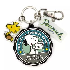 [중고] 열쇠 고리 스누피 & 우드스톡 매력있는 고무 열쇠 고리 [PEANUTS (SNOOPY)] 우체국 한정