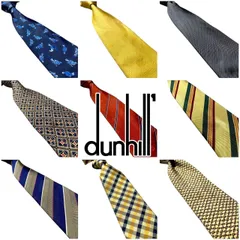 ダンヒル dunhill ハイ ブランド ネクタイ 古着 アクセサリー 小物 ワンポイント スーツ プレゼント ビンテージ VINTAGE 高級 総柄 シンプル 高級感 2025 P  p10/