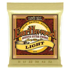 ERNIE BALL Earthwood 2004 Light 80/20 Bronze 11-52 アコースティック弦〈アーニーボール〉のサムネイル