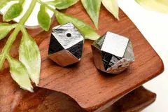 ギベオン 6mm シルバー 粒売り パワーストーン 天然石 _T625-6