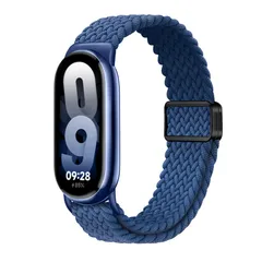 【人気商品】編組バンド 交換用バンド 磁気 対応 バックル付き 交換ベルト長さ無段階調整 8 柔軟 Band 防汗 Band 交換ベルト For For Xiaomi Xiaomi Mi Band Mi 8/Xiaomi 8/Xiaomi Smart Smar