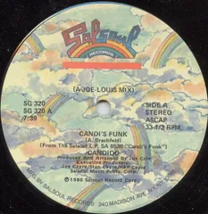 米12” Candido Candis Funk SG320 Salsoul Records /00250