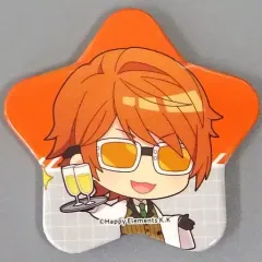 【中古】バッジ・ピンズ ビリー・ワイズ 「エリオスライジングヒーローズ×animatecafe トレーディング星型缶バッジ」