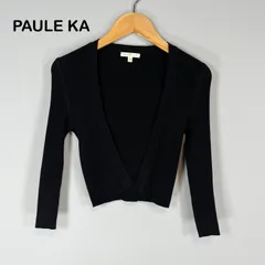 新品 PAULE KA ポールカ　カシミヤ　アンサンブル　ニット　カーディガン PAULE KA カシミヤ カーディガン & キャミソール ニットアンサンブル