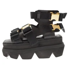 Sacai (サカイ) 20SS Platform Buckle Sandals プラットフォームソール バックルストラップサンダル ブラック レディース 20-05111のサムネイル