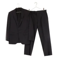 LOUIS VUITTON (ルイヴィトン) 12AW セットアップピンストライプスーツ ダミエ柄ライナー テーラードジャケット スラックスパンツ ブラック RM122F H2C9SAW1Fのサムネイル