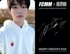 【中古】コレクションカード(男性) NCT DREAM/チョンロ(Chenle)/裏面印刷サイン入り/「NCT DREAM x FCMM」クリスマス限定コラボキット特典フォトカード