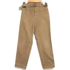 comoli ベルテッドチノ　サイズ3 COMOLI BELTED CHINO PANTS — TF Blog