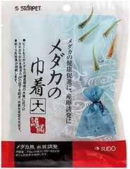メダカの健康促進、産卵誘発に　スドー メダカの巾着 大