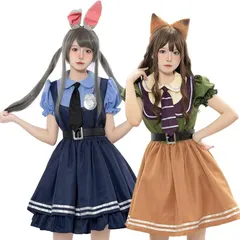 新品未使用 ズートピア ニック コスプレ ポリス Dハロ 女性M