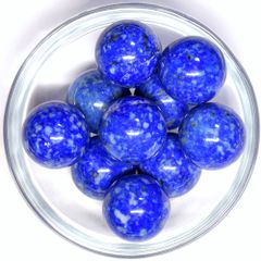 ラピスラズリ 20ｍｍ丸玉 1個売り[Aタイプ]    ☆パワーストーン スフィア