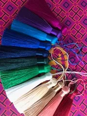 10本帯飾つまみ細工リース七五三成人式オーナメント締縄成人式髪飾りハーバリウム