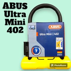 ABUS Ultra Mini 402/150HB 160 SH34 アブス 通勤通学におすすめのU字ロック！