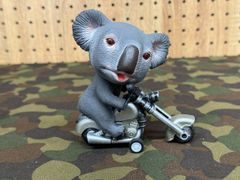中古品 アニマルプッシュバイク コアラ フィギュア