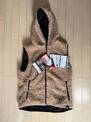 ★タイムセール★　ラスト1着！！【ワークマン】WindCoreヒーターボアフリースベスト